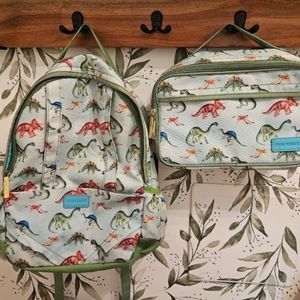 Posh Peanut Buddy Backpack and Lunch box